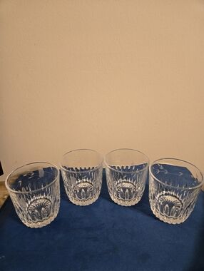 Princess House Vintage Old Fashioned Glasses
